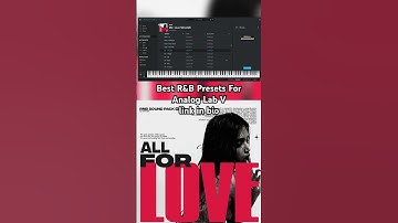 Best R&B Presets For Analog Lab #flstudio #beats #analoglab #rnbtypebeat #draketypebeat