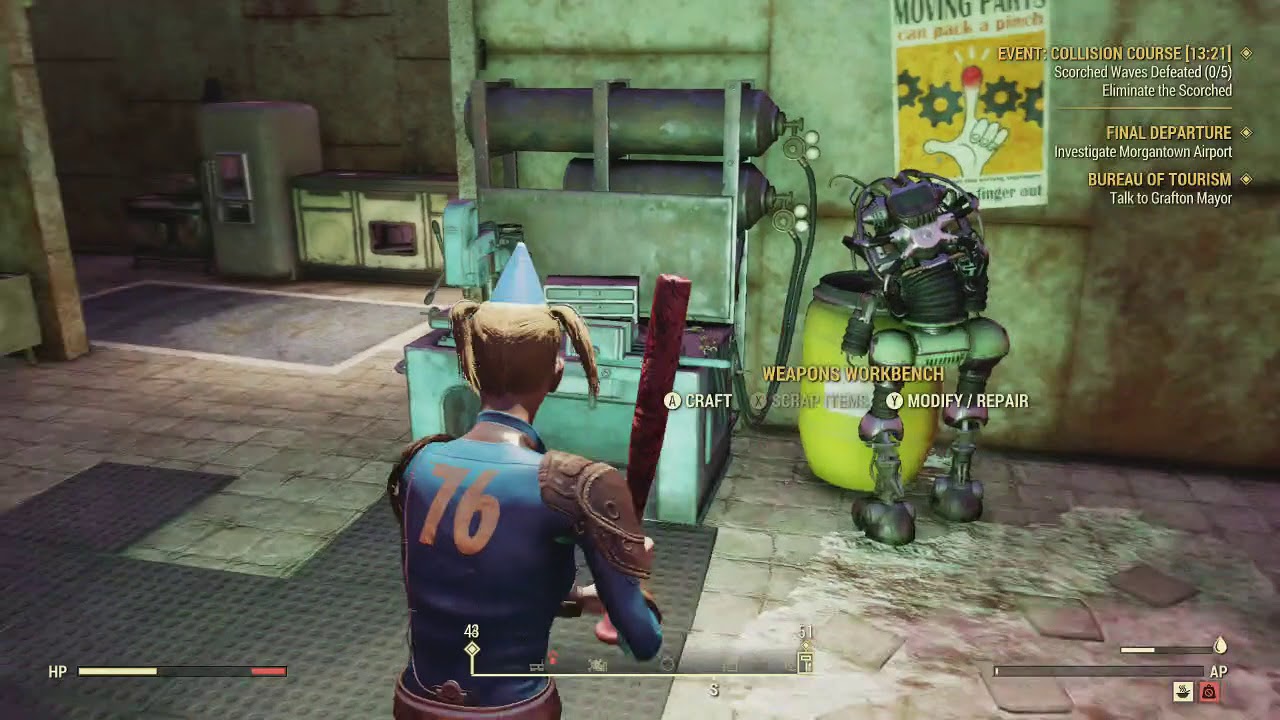 Fallout 76 Get to Airport Area YouTube