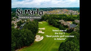 St Marlo Country Club Drone Video