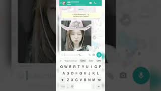 🍰Pov   :   diChat Jennie Blackpink 😱    #shorts #whatsmock #fakechat screenshot 3