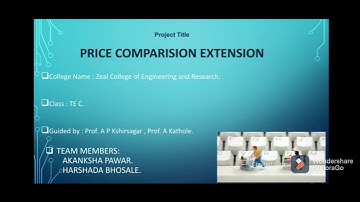 Price comparison extension | Akanksha Pawar | Harshada Bhosale |