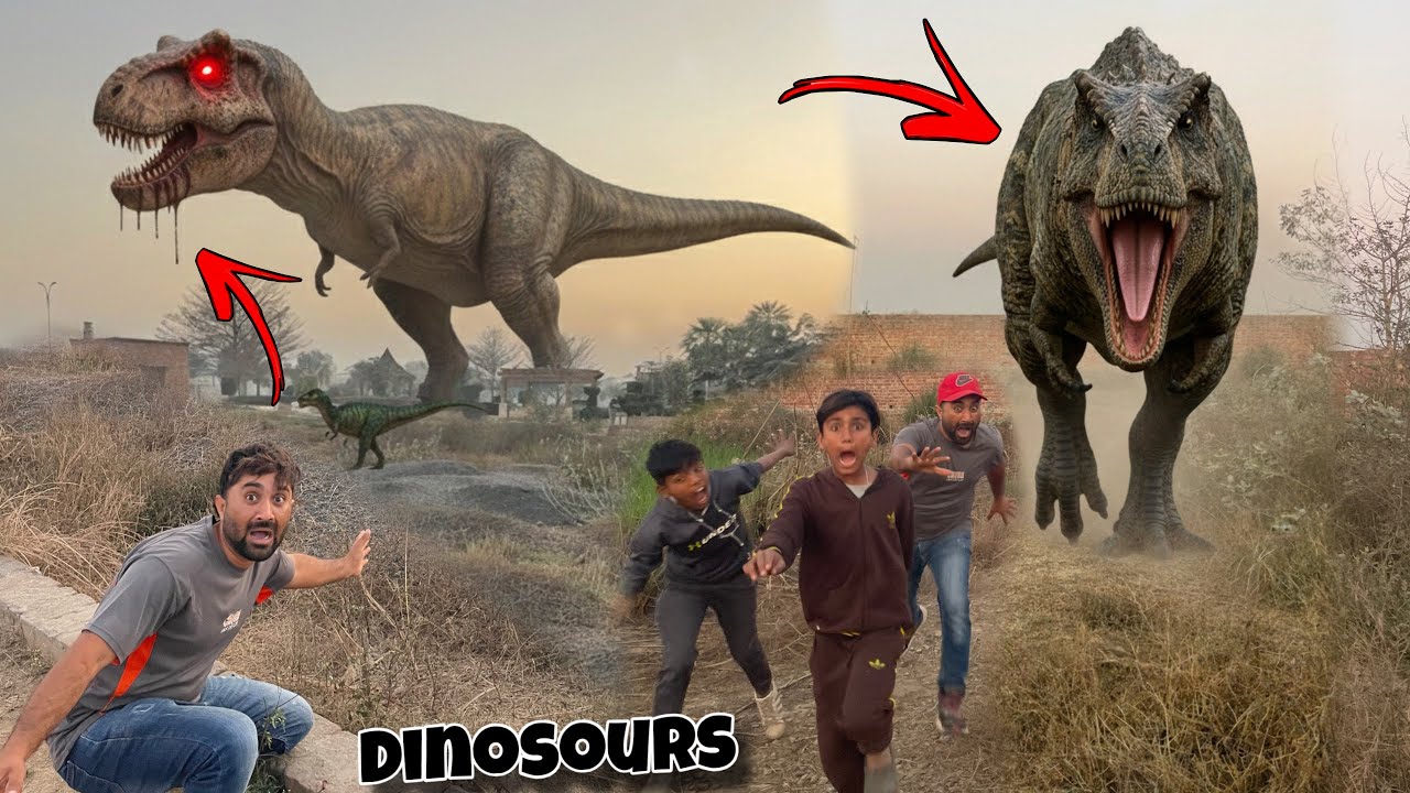 DINOSAURS Nikal Aye Jangle Se😱🦖Achanak Hamla Ker Dia