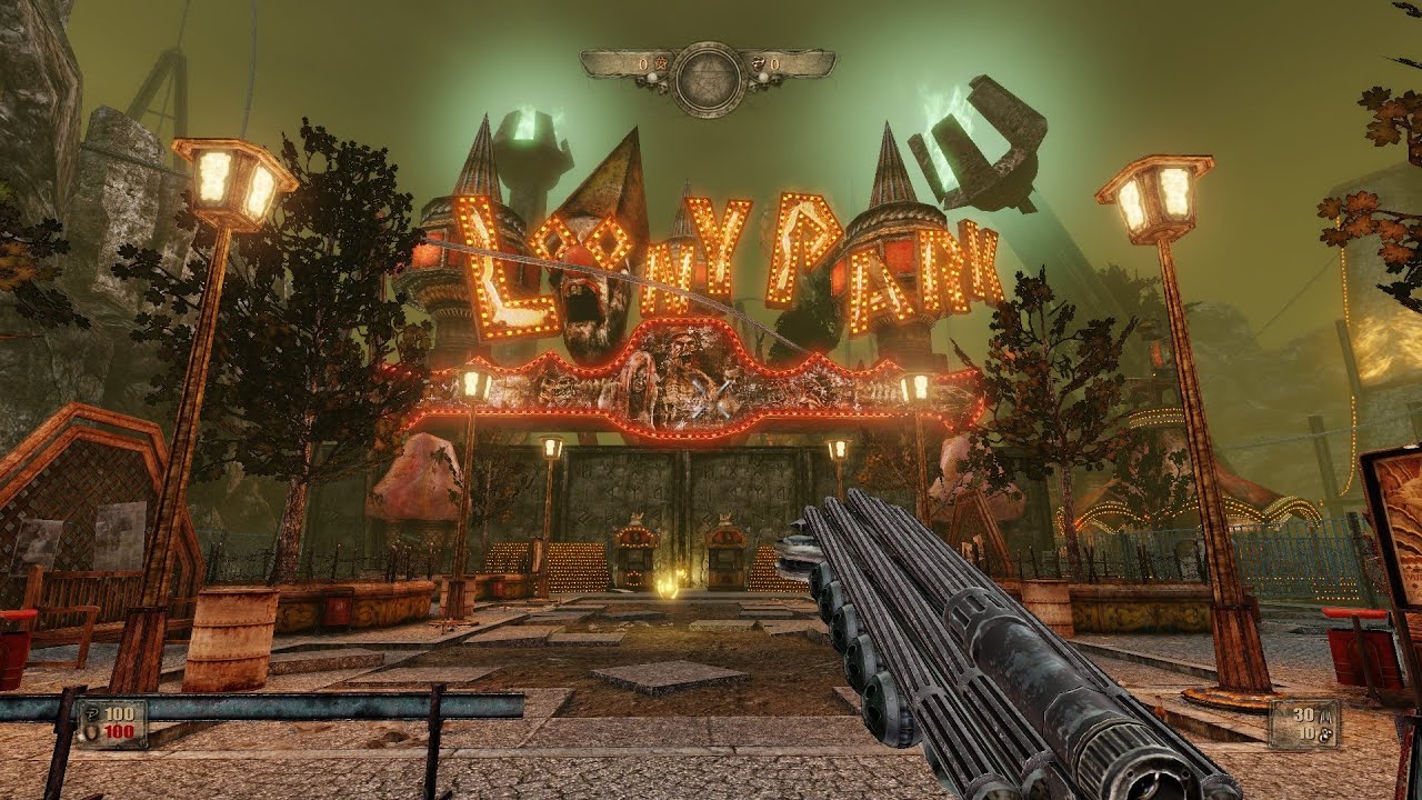 Let's Play Painkiller HD Coop Loony Park YouTube