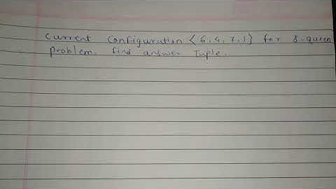 How to solve 8 Queens problems in DAA.