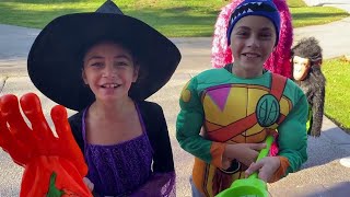 Heidi and Zidane play Halloween. Trick or Treat  screenshot 3