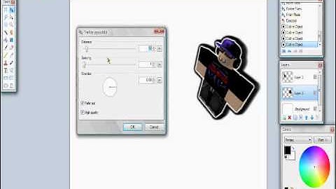 How to make a Motion effect on paint.net