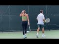 Hottest WTA Beauties: Carson Branstine vs Katie Boulter Practice 053