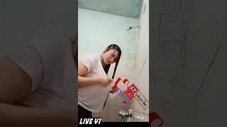 BIGO LIVE HOT CEWE MANDI KELIATAN UTINGNYA