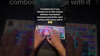 Elevate Your Setup with This Fun RGB Mechanical Keyboard! #fok