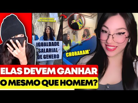 REACT | MIMIMISTAS NÃO AGUENTARAM 1 DIA COMO LIXEIRAS - Logica101