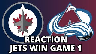 Reaction: Winnipeg Jets win Game 1 vs. Colorado Avalanche 7-6 by Winnipeg Sports Talk 3,726 views 1 month ago 25 minutes