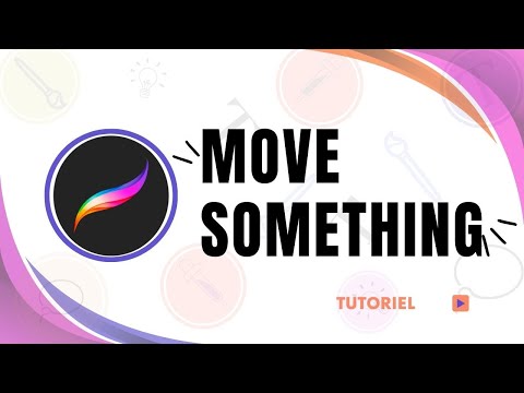 How to move something in Procreate