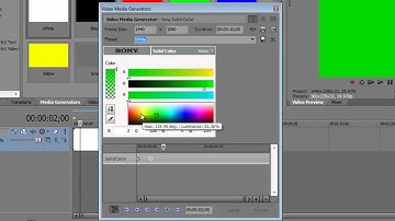 TUTORIAL-Sony Vegas Basics (Smooth Color Change)