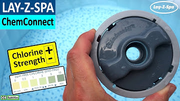 LAY-Z-SPA ChemConnect How to adjust the Chlorine strength output