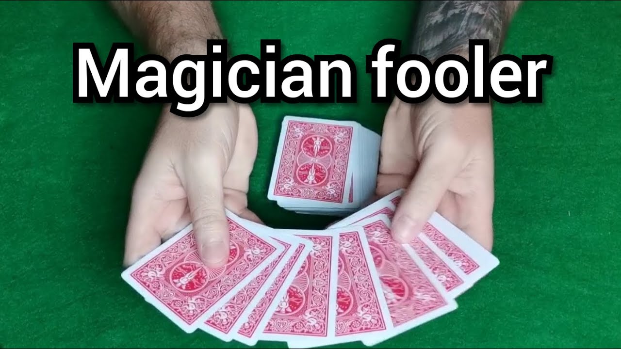 Fool You Magic Magician fooling card trick revealed. - YouTube