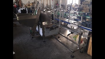 Nestle bottle unscrambler machine live video automatic abnormity bottles sorting equipment