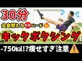 【30分-750kcal!?🔥】👹高強度キックボクシングで楽しくストレス発散＆脂肪が燃えまくる🔥マンションOK! BodyCombat Inspired【 ボクササイズ 痩せるダンス 】