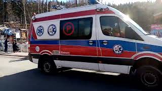 [FSV AS-380] [Alarmowo] Karetka [P] P-9 D0262 Mercedes-Benz Sprinter z Kowar do zdarzenia.