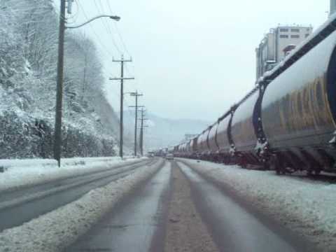 Drive by Cargill Snowy road conditions Dec.22.08
