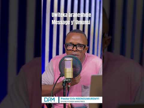 Message Y Umunsi Uwiteka Aranesheje Bikomeyeme