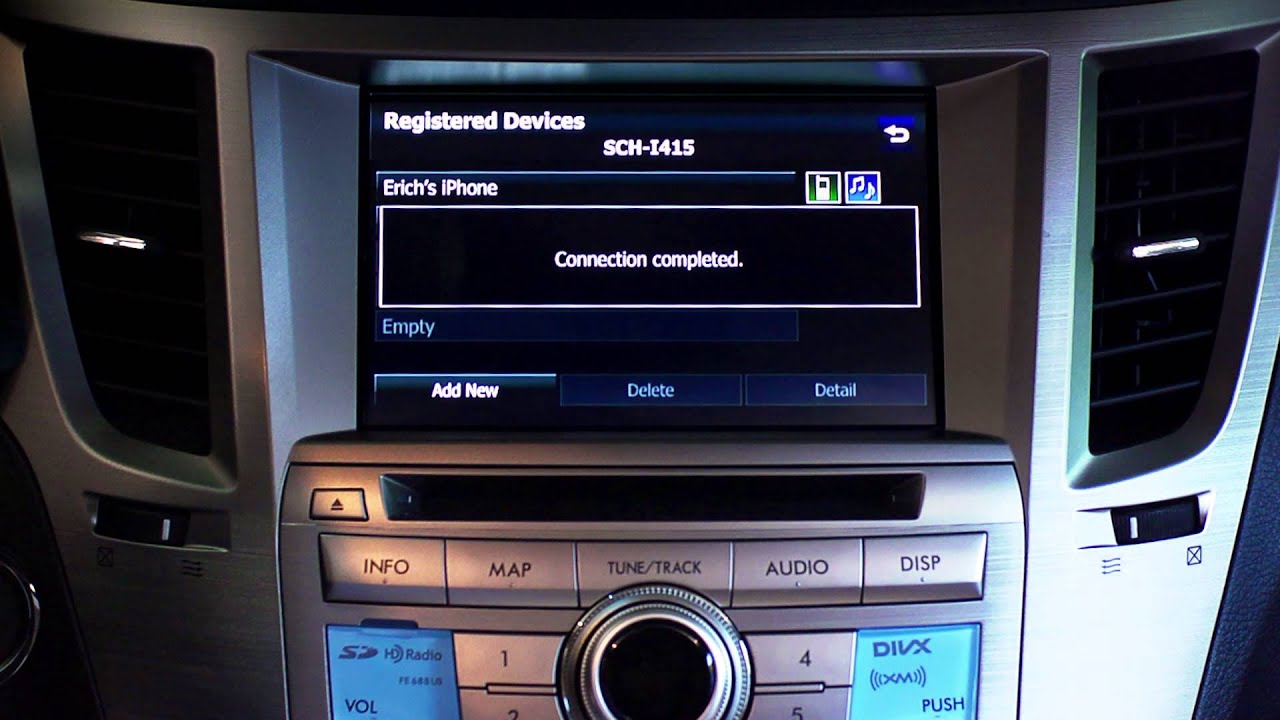 Pairing your Android to a Subaru - YouTube