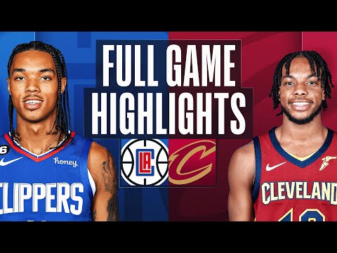 Clippers at cavaliers | full game highlights | january 29, 2023