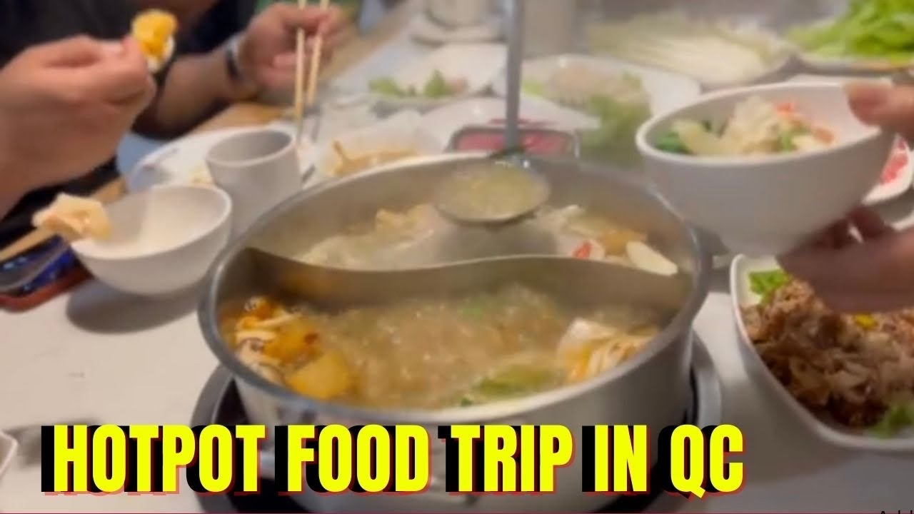 Food Trip at JIANG NAN Hotpot in Banawe QC YouTube
