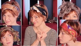 11 coiffures avec un foulard