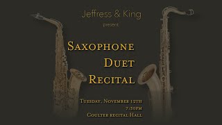 WCU School of Music Faculty Recital - Ian Jeffess & Ethan King