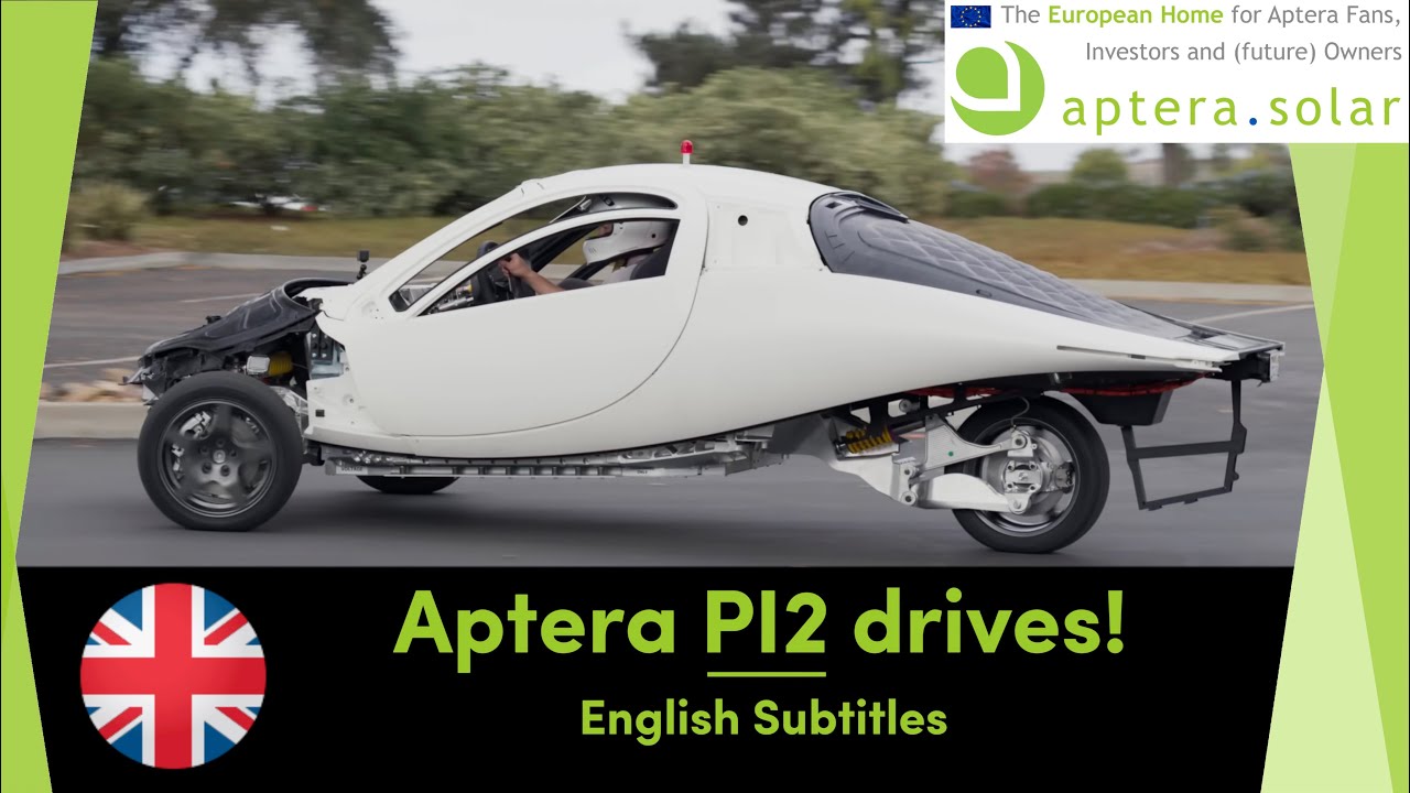 EN: Aptera Motors PRODUCTION INTENT #2 is Here! (Subtitles)