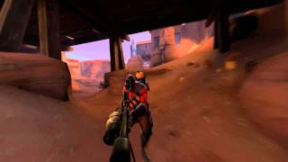 (SFM) Scared Pyro runs from POOTIS!