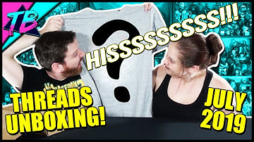 Zavvi Threads by ZBOX Unboxing (July 2019): HISSSSSSSSS!!!