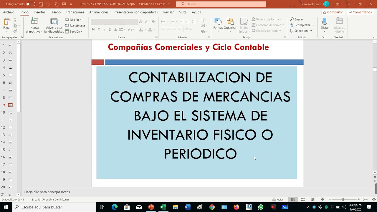 1 REGISTRO COMPRAS DE MERCANCÍAS BAJO EL SISTEMA DE