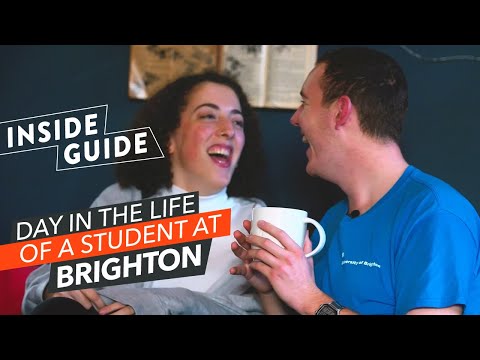 A day in the life of a University of Brighton student
