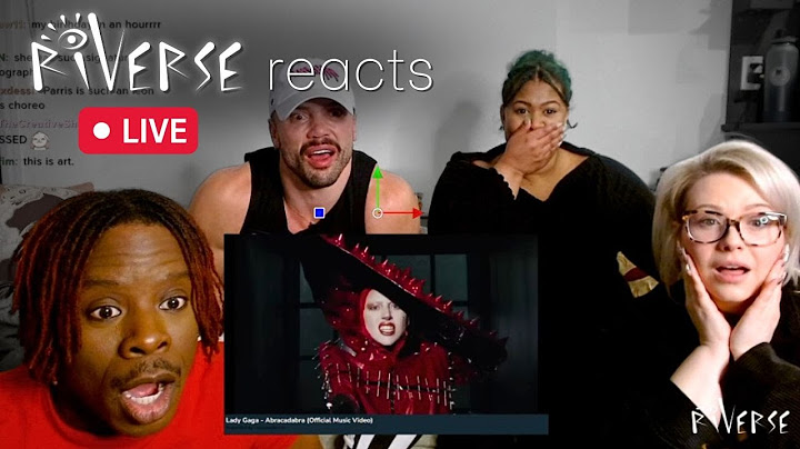 RiVERSE Reacts LIVE: 'Abracadabra' by Lady Gaga (Twitch Request)