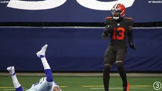 Watch and Listen: Jarvis Landry throws TD pass to Odell Beckham Jr. vs. Cowboys