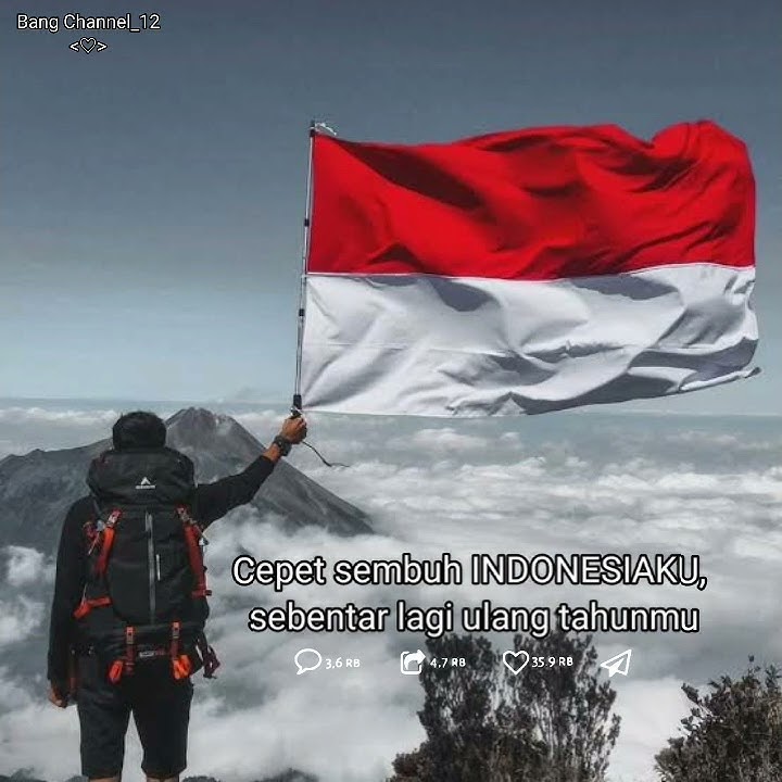 Story Wa INDONESIAKU 🇮🇩🇮🇩 Cepet Sembuh, Sebentar lagi ulang tahunmu