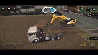construction simulator 3 parking lot drainage preparation/Vorbereitung der Parkplatzentwässerung