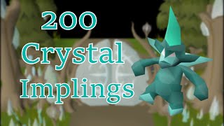 Loot From 200 Crystal Implings + All Master Clues