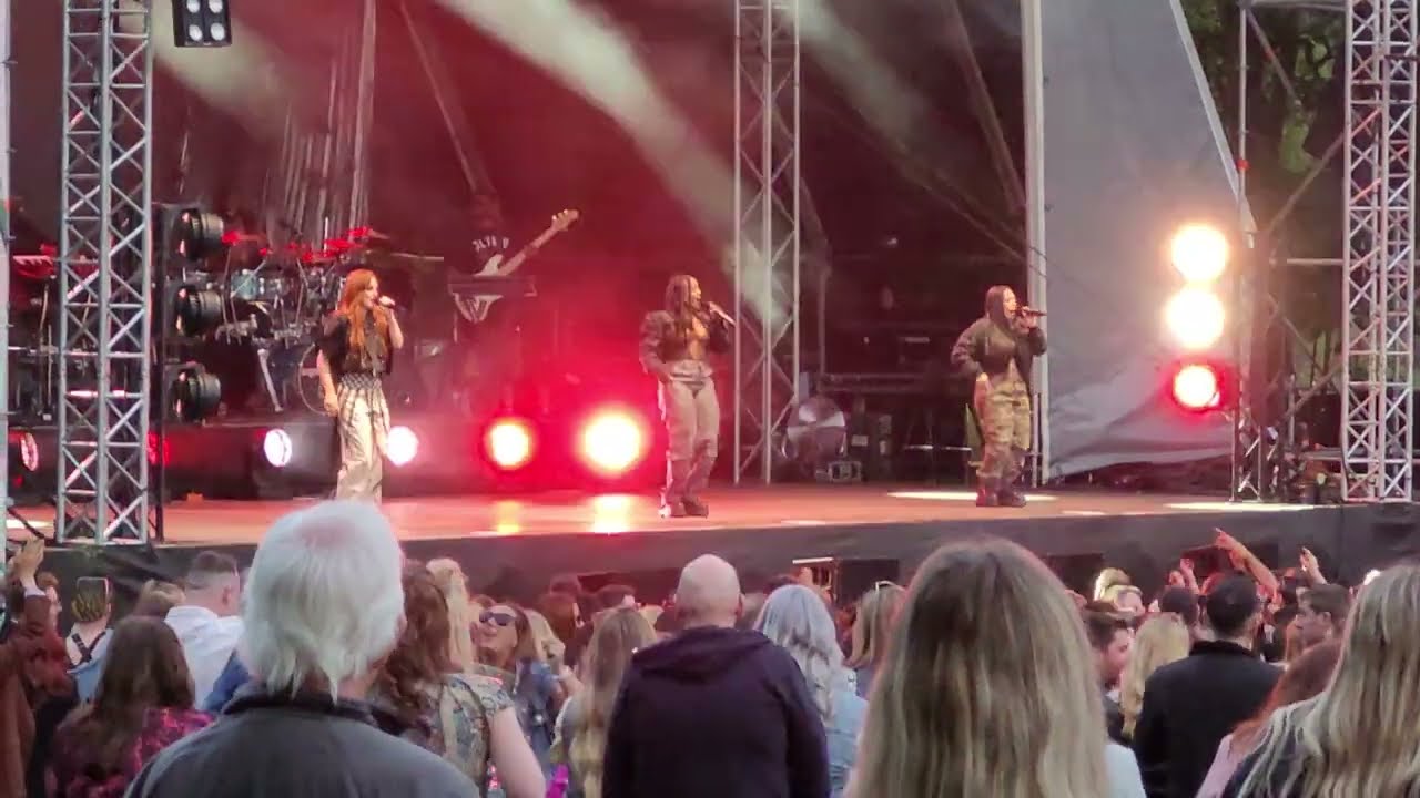 Sugababes - Red Dress Live at Botanic Gardens, Belfast, 26/05/2023