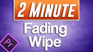 Premiere Pro CC : How to Make a TRANSPARENT Diagonal Faded Wipe Transition