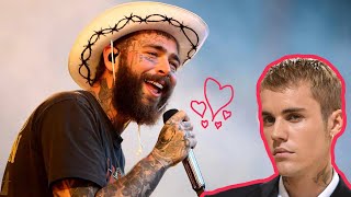 POST MALONE Talks about his relationship with JUSTIN BIEBER