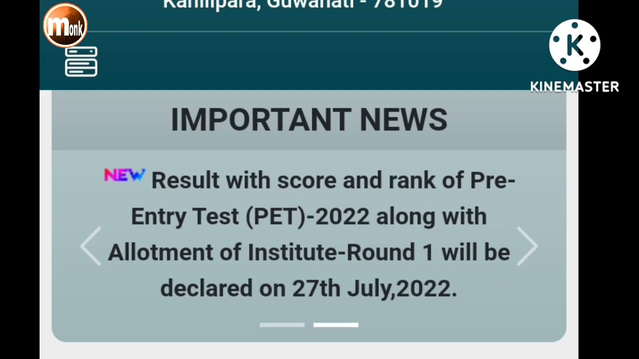 SCERT DLED PET RESULT 27th July, 2022 assam