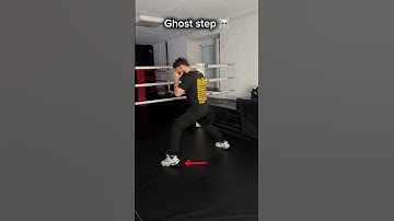 Ghost step tutorial ☠️ #boxingtraining #boxing #boxingtechnique #boxingcoach #footwork #footworks