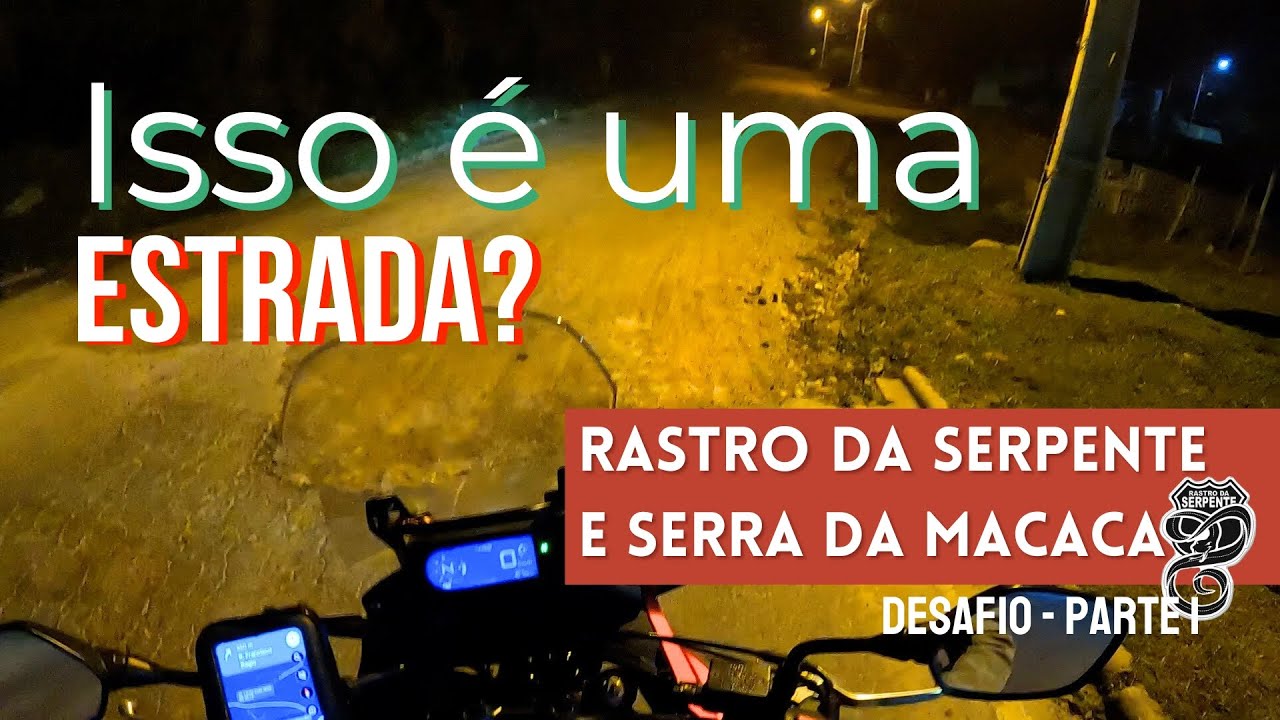 Perigo! Eu queria ir para o Rastro da Serpente, mas o GPS me levou para uma armadilha? #cb500x