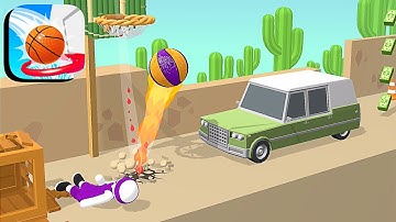 Bounce Dunk ​- All Levels Gameplay Android,ios (Part 77)