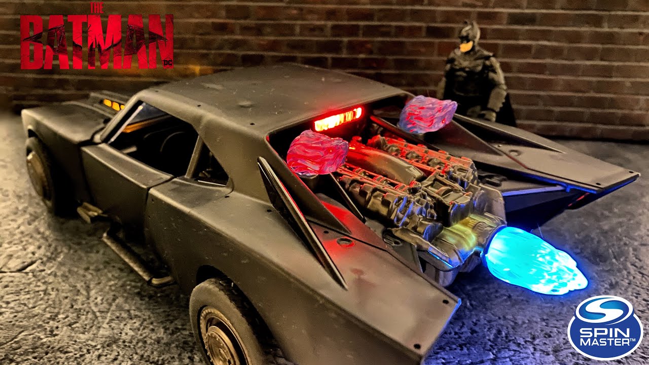 The Batman Batmobile Review 2022 from Spin Master - YouTube