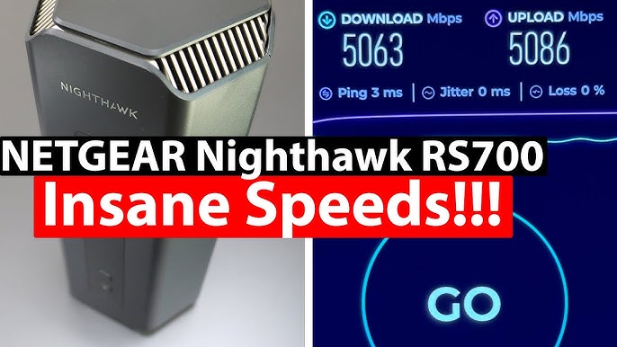 RS700S - Nighthawk Tri-Band WiFi 7 Router - NETGEAR