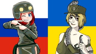 Buhanka-Chan Lore Vs Azov-Chan (Marichka) Lore / Лор Буханочки-Тян Против Лора Азов-Тян