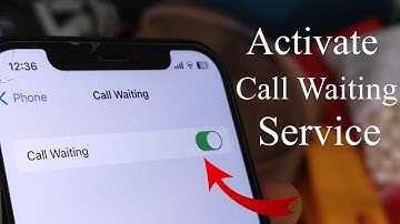 How to Enable and Disable Call Waiting on iPhone | How to activate call waiting on iphone
